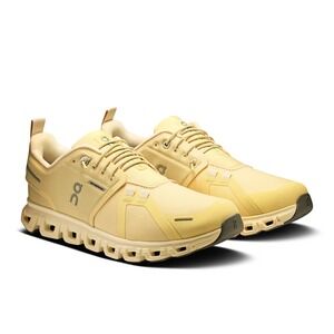 On Cloud 6 Waterproof Women's Running Shoes Pale Yellow Size 9.5 W New